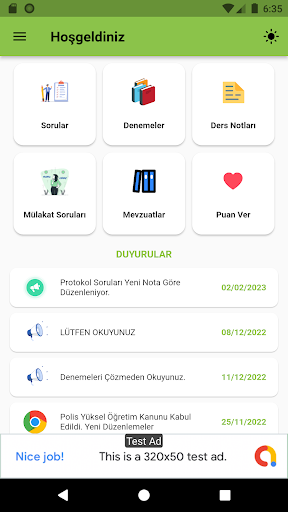 App preview