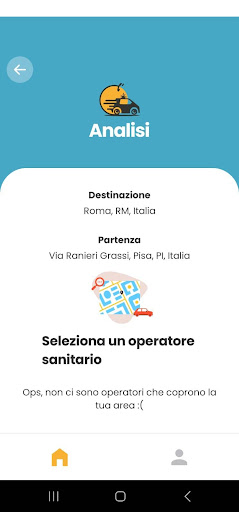 Taxisoccorso Screen 3