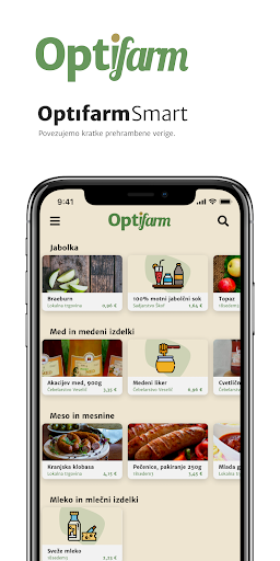 Android application Optifarm Smart screenshort
