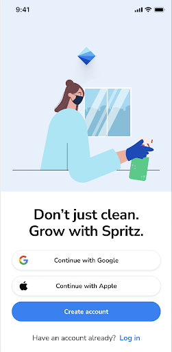 Android application Spritz: Clean & Succeed! screenshort