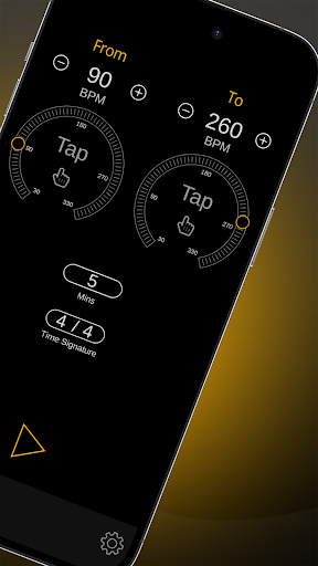 Screenshot of Metronome by Polygonium