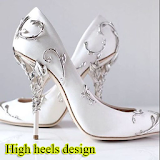 High heels design icon