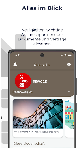 Android application REWOGE screenshort