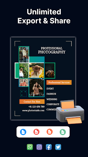 Flyer, Poster & Graphic Design - Art & Design - apps