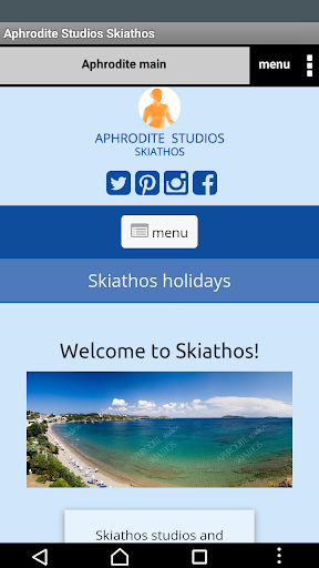 Aphrodite Studios in Skiathos Screen 2