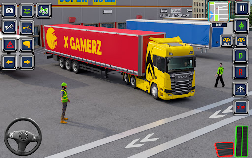 US Truck Driving Transport 3D - Simulation - games