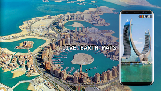 Live Earth Map-Street View Map