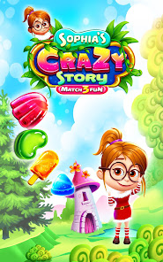 Captura 9 Crazy Story - Match 3 Games android