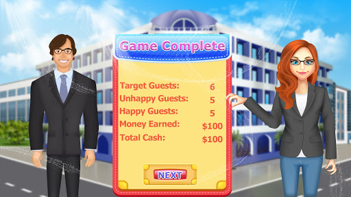 Télécharger Virtuelle un hôtel magnat manager: maison de luxe APK MOD (Astuce) screenshots 5