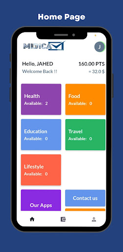 Android application Midica screenshort