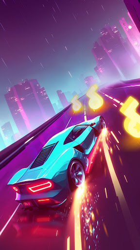 Beat Racing:Car&Music game screenshot