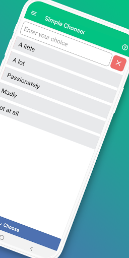 Simple Chooser Screen 2