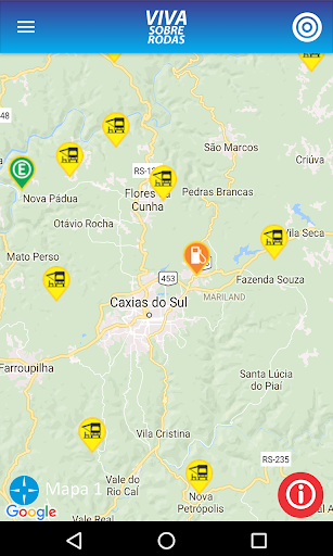 Android application Viva Sobre Rodas screenshort
