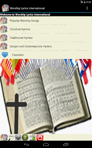 Worship Lyrics International Screen 2