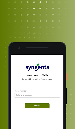 Android application ePOD screenshort