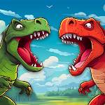 Dino World: Merge & Fight