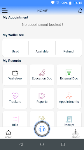 Android application Maharaja Agrasen PatientPortal screenshort