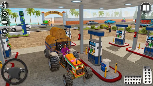Real Tractor Driving Game 2023