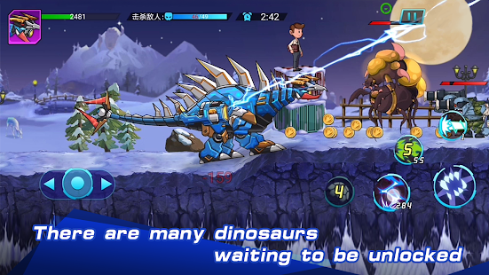 Dino Robot VS Zombie 1.6 APK screenshots 7