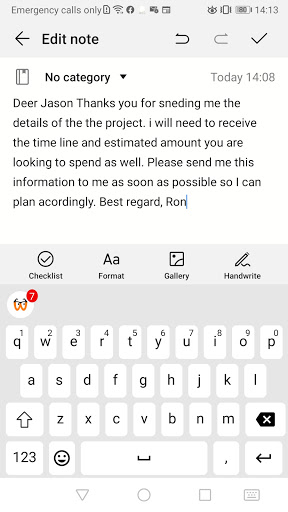 Grammar Keyboard Spelling and W