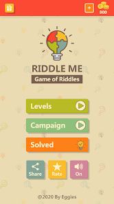 Riddle Me - A Game Of Riddles - Apps On Google Play