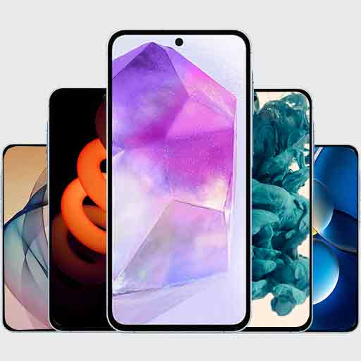 Galaxy A55 Wallpaper logo