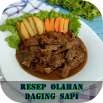 Cover Image of Download Resep Olahan Daging Sapi 1.1 APK
