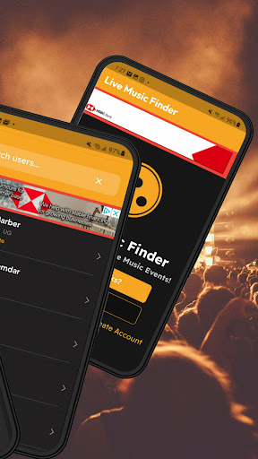 Live Music Finder Screen 2