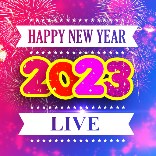 Fireworks New Year Wallpaper logo