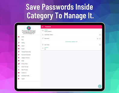 Passwords-Manager-Pro Screenshot