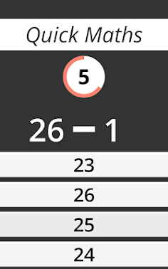 Casual Quick Maths - Screenshot 2