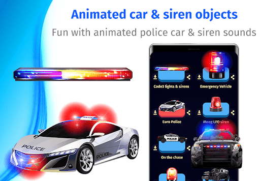 Police Car Light & Siren Simul Screen 3