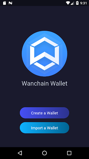 WanWallet Screen 3