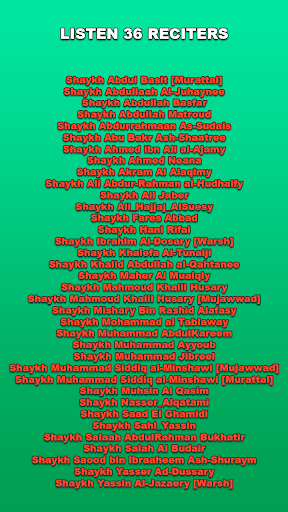 MobileQuran : Quran 13 Tajweed Screen 2