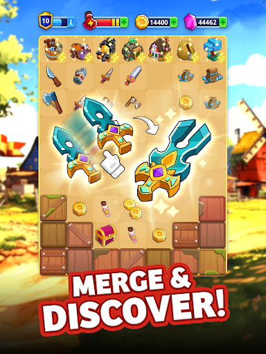 Medieval Merge: Magic Dragon - Puzzle - games