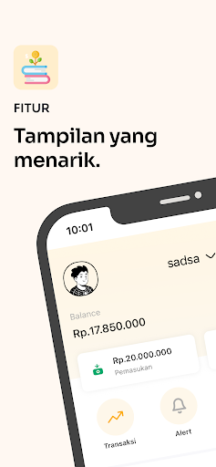 Android application Lacak - Lancar Catat Keuangan screenshort