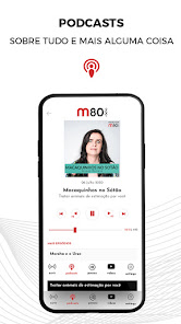 Captura de Pantalla 4 M80 Portugal's Radio android