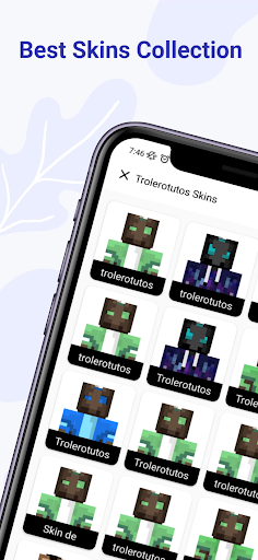Android application Trolerotutos Skins screenshort