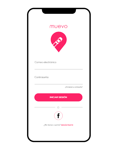 Android application muevo screenshort