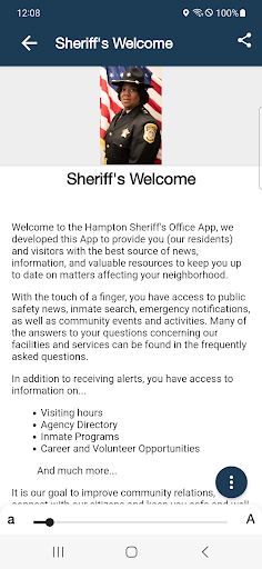 Hampton Sheriff’s Office Screen 2