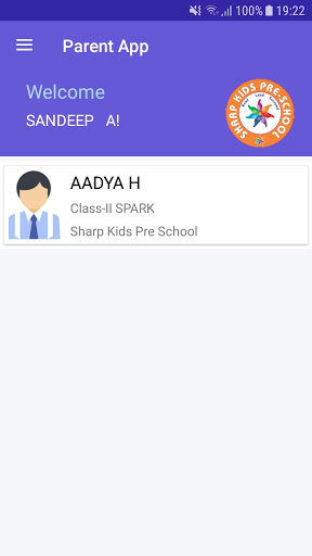 Sharp Kids Pre School - Paren Screen 2