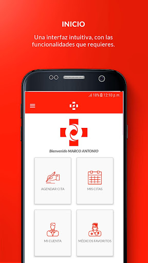 Android application Peruano Japonés SALUD screenshort