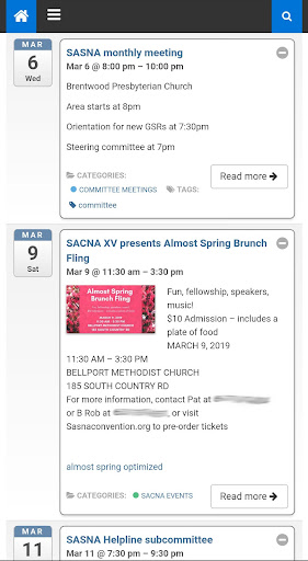 Suffolk Area Narcotics Anonymo Screenshot 2 - AppWisp.com
