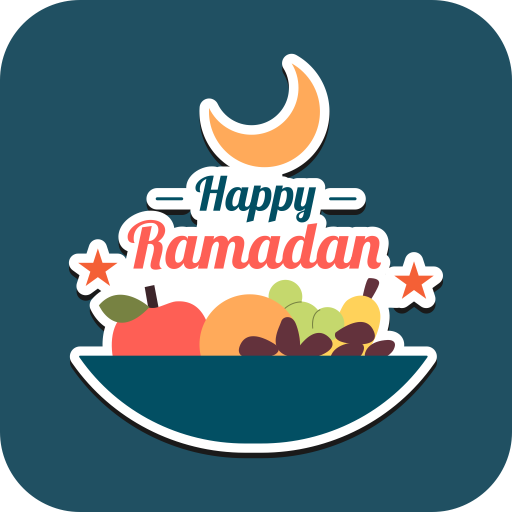 Ramadan Kareem Bless Stickers logo