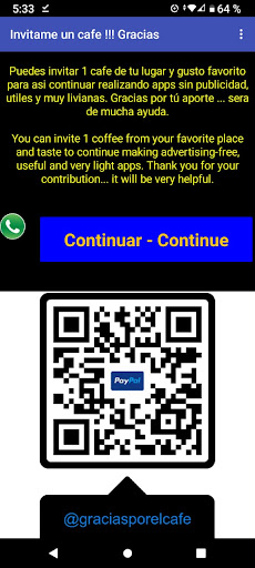 Android application Ayuda SOS screenshort