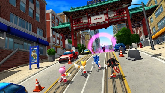 Sonic Forces - Running Game Screenshot