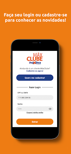 MáxClube Screen 2