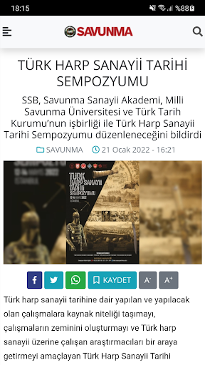 SAVUNMA GAZETESİ Screen 3