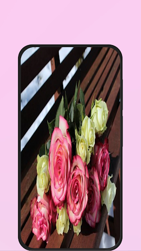 pink roses bouquet Screen 3