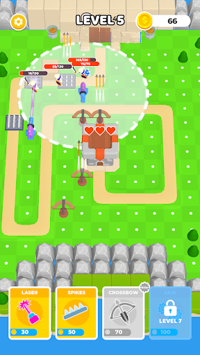 Android application Orcs & Traps Defense screenshort